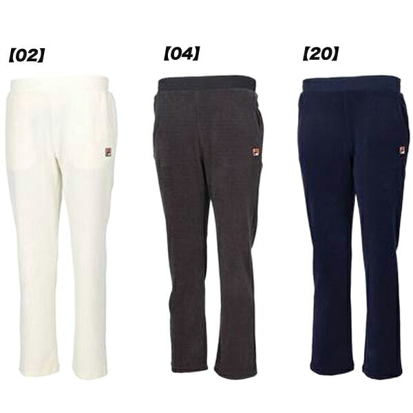 【ショップ限定エントリーでさらに+9倍】フィラFILAレディーステニスロングパンツウォームアップパンツモーデュロイニットVL2975