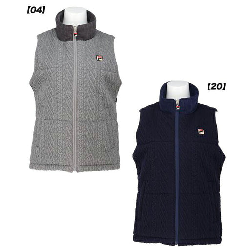 【ショップ限定エントリーでさらに+9倍】フィラFILAベストテニスレディースキルトジャガード中綿VL2977