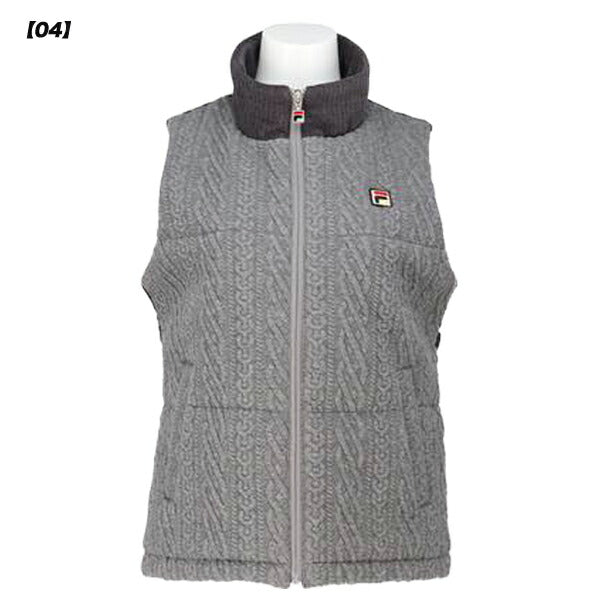 【ショップ限定エントリーでさらに+9倍】フィラFILAベストテニスレディースキルトジャガード中綿VL2977