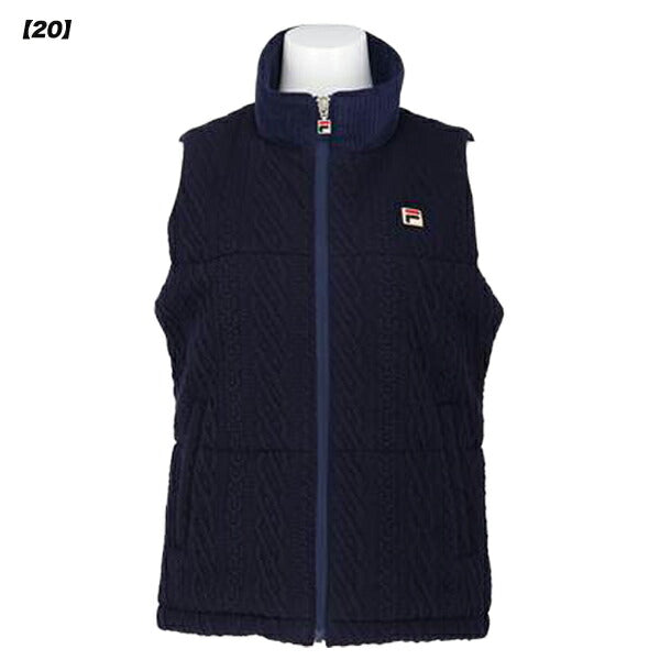 【ショップ限定エントリーでさらに+9倍】フィラFILAベストテニスレディースキルトジャガード中綿VL2977