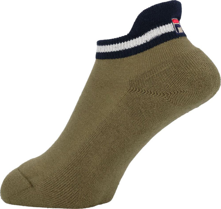 【ショップ限定エントリーでさらに+9倍】【ネコポス対応可】フィラFILAテニスソックスアクセサリーレディースアンクルソックスVL92882023FWNEWモデル23-25cm