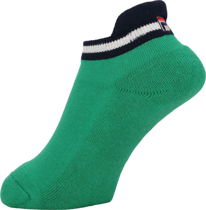 【ショップ限定エントリーでさらに+9倍】【ネコポス対応可】フィラFILAテニスソックスアクセサリーレディースアンクルソックスVL92882023FWNEWモデル23-25cm