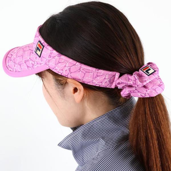 【ショップ限定エントリーでさらに+9倍】【ネコポス対応可】フィラFILAテニス水面プリントシュシュレディースウィメンズVL9321