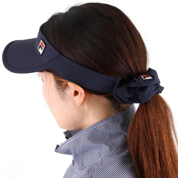 【ショップ限定エントリーでさらに+9倍】【ネコポス対応可】フィラFILAテニスドライサッカーギンガムシュシュレディースウィメンズVL9323