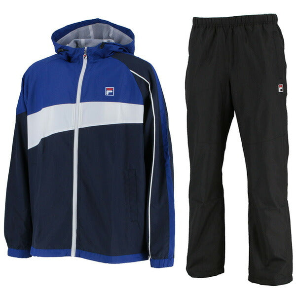 フィラFILAメンズテニスウィンドアップパーカーウィンドアップパンツ上下セットVM7013VM7014ウインドウェア