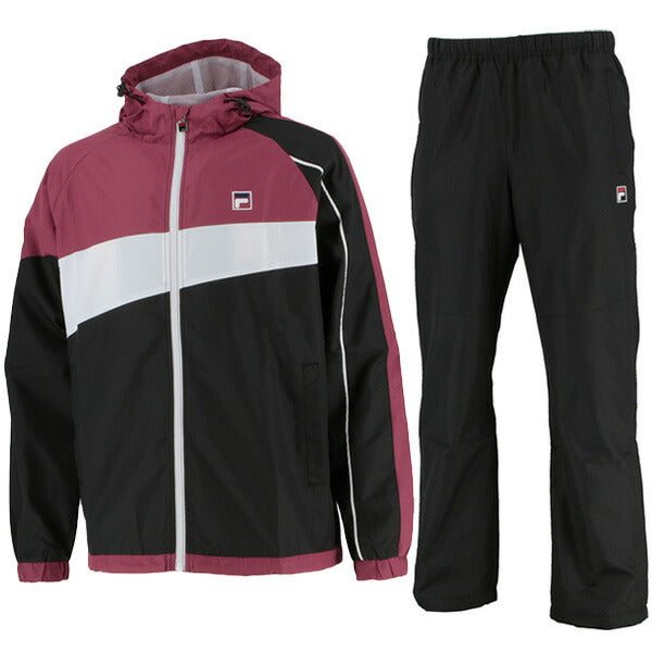 フィラFILAメンズテニスウィンドアップパーカーウィンドアップパンツ上下セットVM7013VM7014ウインドウェア