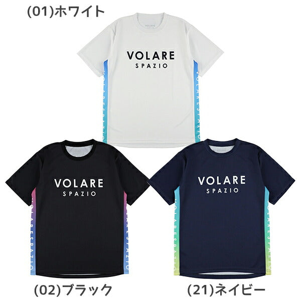 【ネコポス送料無料】spazioスパッツィオバレーボールゲームシャツメンズレディースVolareバレープラシャツ2VS-0011