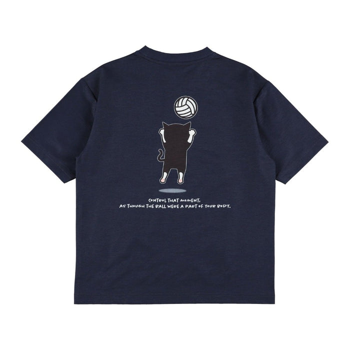 【ネコポス送料無料】spazioスパッツィオバレーボールゲームシャツメンズレディースPippoトスTシャツVS-0024