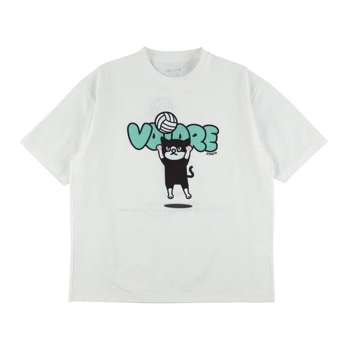 【ネコポス送料無料】spazioスパッツィオバレーボールゲームシャツジュニアJr.PippoトスTシャツVS-0025
