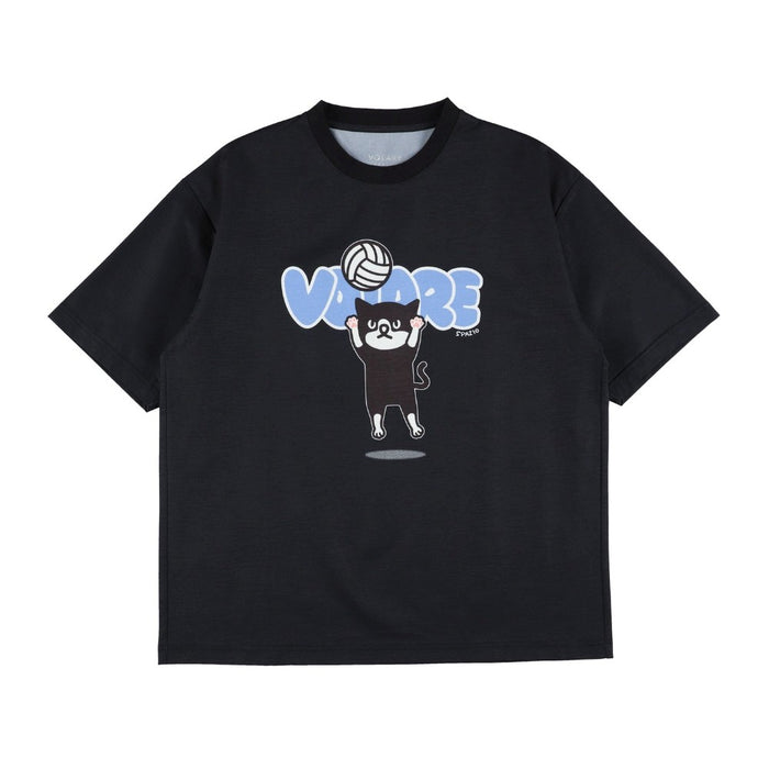 【ネコポス送料無料】spazioスパッツィオバレーボールゲームシャツジュニアJr.PippoトスTシャツVS-0025