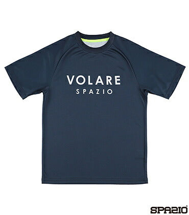 【ネコポス送料無料】スパッツィオSpazioバレーボールシャツプラクティスシャツ半袖Tシャツヘッドフォンメンズレディースユニセックス大人VS-0038