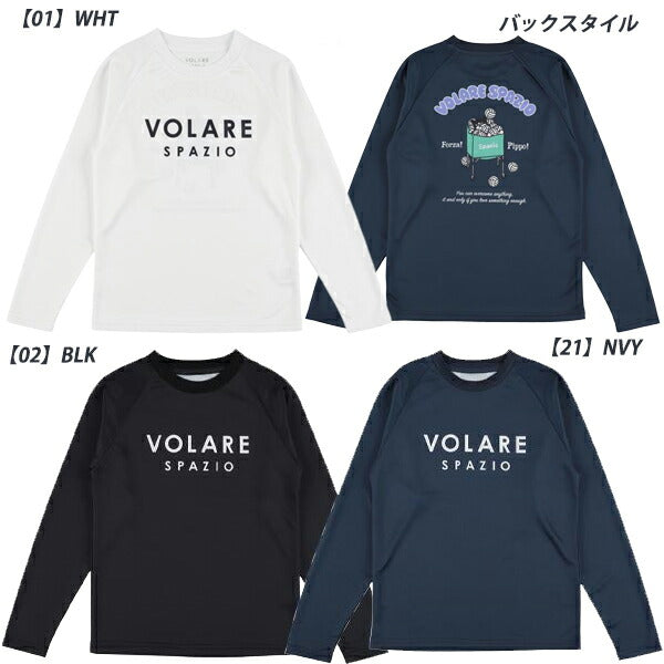 【ネコポス送料無料】スパッツィオSPAZIOVOLAREPIPPOボールカートロンプラJrバレーボールゲームシャツジュニア子供VS0043