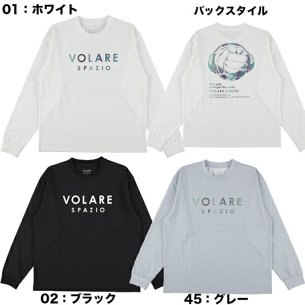 【ネコポス対応可】スパッツィオSpazioバレーボールヘッドフォンOVSロンTメンズレディース長袖VS-0071