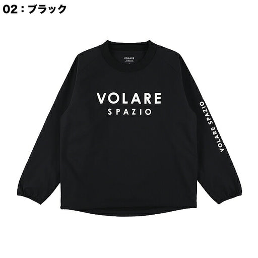 スパッツィオSpazioジュニアVolare裏トリコット起毛長袖ピステバレーボールピステトップVS-0073
