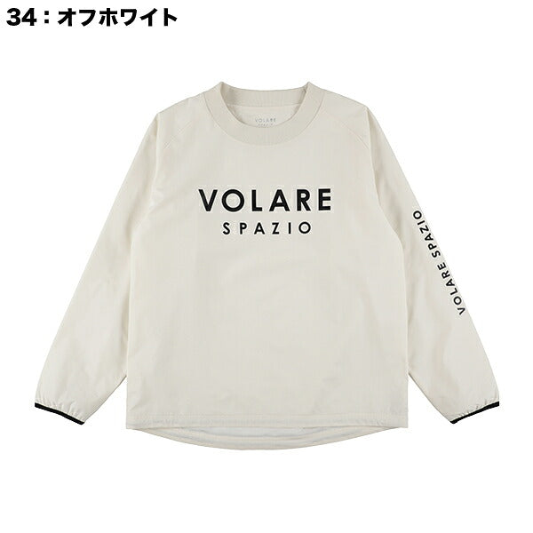スパッツィオSpazioジュニアVolare裏トリコット起毛長袖ピステバレーボールピステトップVS-0073