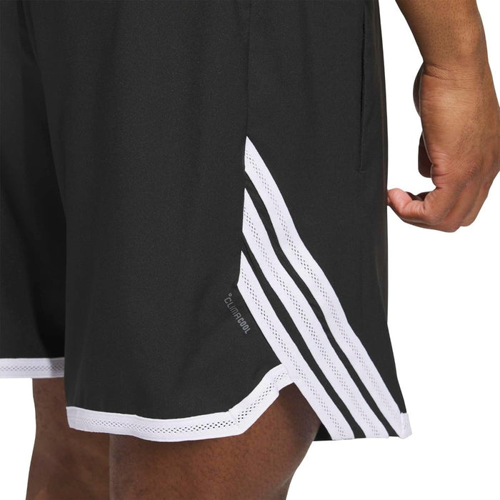アディダスadidasハーフパンツメンズ大人CRAZYLITEショーツ軽快トレーニング練習ワークアウトVS497