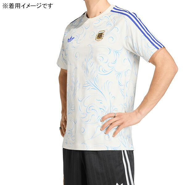 アルゼンチン代表ARG2026オリジナルスオールオーバープリントTシャツVT260-KF0323サッカー半袖オフホワイトアディダスadidas