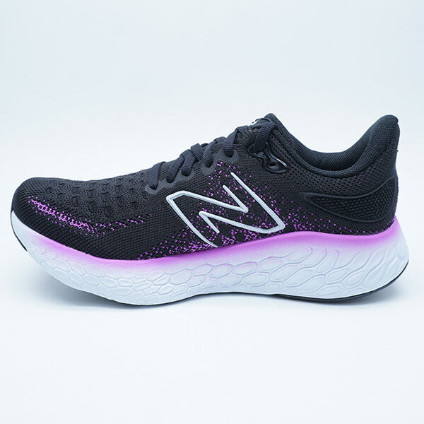 【ショップ限定エントリーでさらに+9倍】FreshFoamX1080v12ニューバランスNewBalanceW108012J-Dブラックパープルランニングシューズ