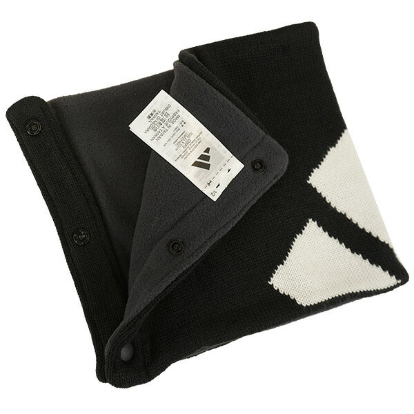 【ネコポス送料無料】アディダスadidasビッグロゴネックウォーマーW6769サッカーフットサル防寒リバーシブル