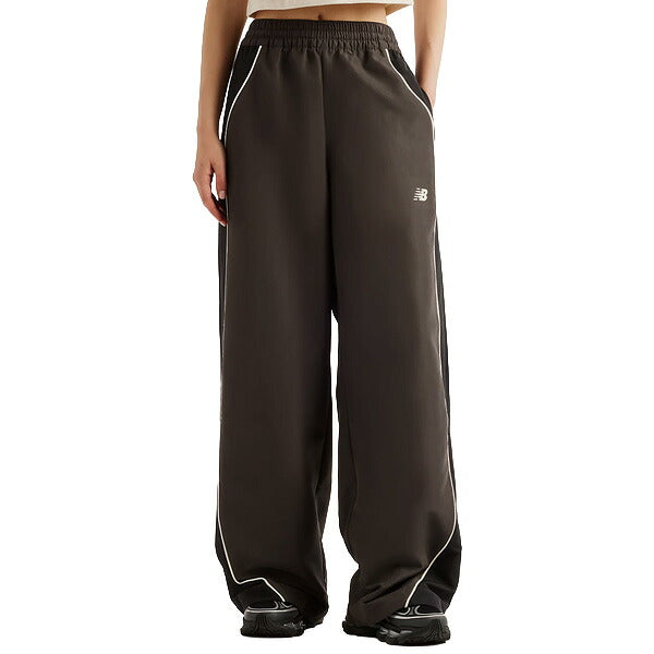 ニューバランスNewBalanceレディースブレーカーパンツトラックサイドウィーブンパンツ26FWWB62O9UF-BLK