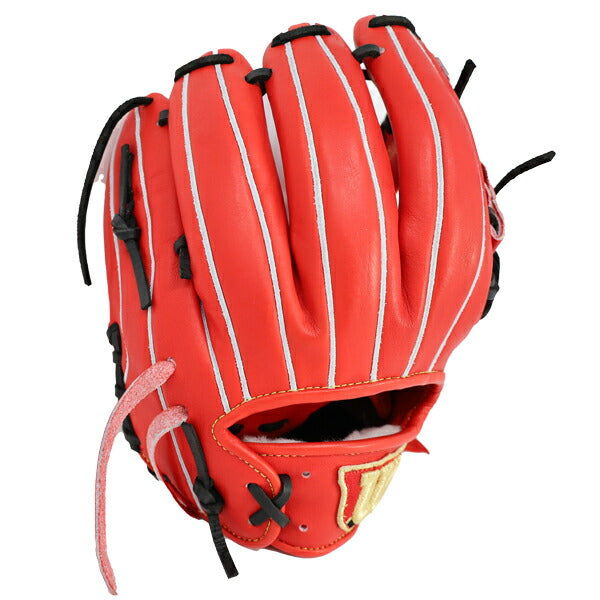 【型出し済み】ウィルソンwilson野球硬式野球グローブ中学高校右投げ即使用可柔らかグローブWBW101063