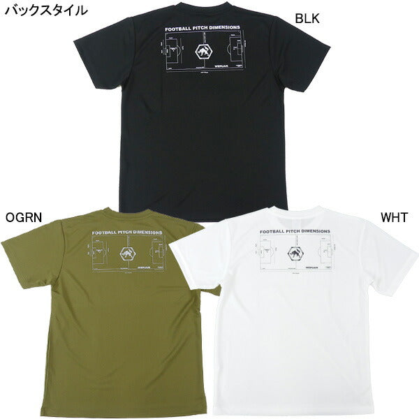 【ショップ限定エントリーでさらに+9倍】【ネコポス送料無料】ウエプアンWEPUANWEPフィールドプラWEAR-S1サッカーフットサルプラクティスシャツTシャツ半袖練習着メンズ