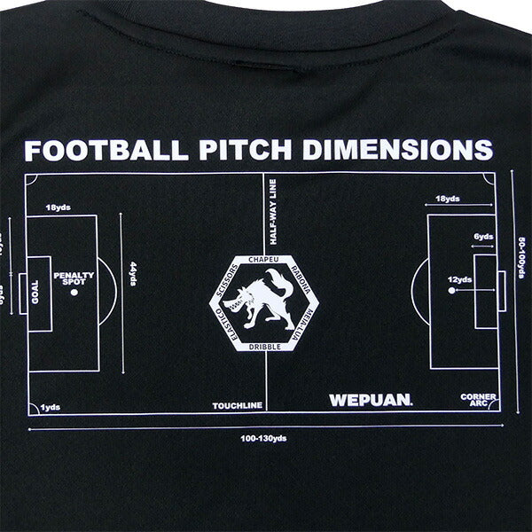 【ショップ限定エントリーでさらに+9倍】【ネコポス送料無料】ウエプアンWEPUANWEPフィールドプラWEAR-S1サッカーフットサルプラクティスシャツTシャツ半袖練習着メンズ