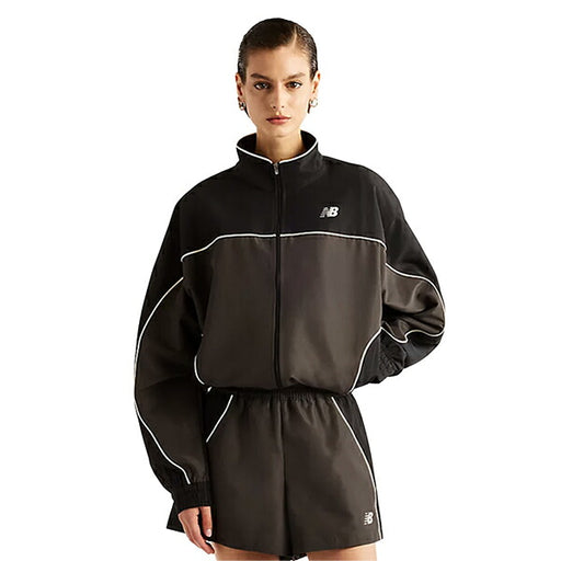 ニューバランスNewBalanceレディースブレーカーシャツ裏メッシュ26FWWJ6279FY-BLK