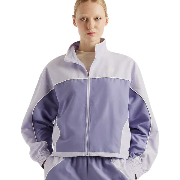 ニューバランスNewBalanceレディースブレーカーシャツ裏メッシュ26FWWJ6279FY-DSV