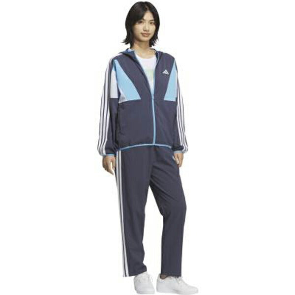 アディダスadidasTEAMSルーズフィットクロスジャケットレディースジャケットWK430