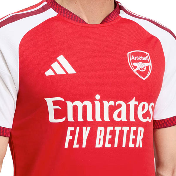 アーセナルARSENAL2026-27ホームレプリカユニフォームアディダスWL684-JZ3168サッカー1st半袖レプリカユニフォームメンズ
