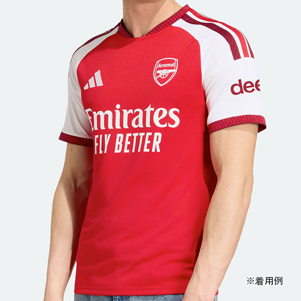 アーセナルARSENAL2026-27ホームレプリカユニフォームアディダスWL684-JZ3168サッカー1st半袖レプリカユニフォームメンズ