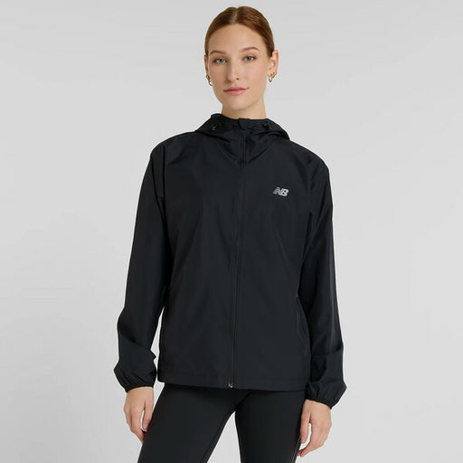 【ショップ限定エントリーでさらに+9倍】ニューバランスNewbalanceレディーストレーニングウェアジャージフーディッドジャケットWO51200-BK