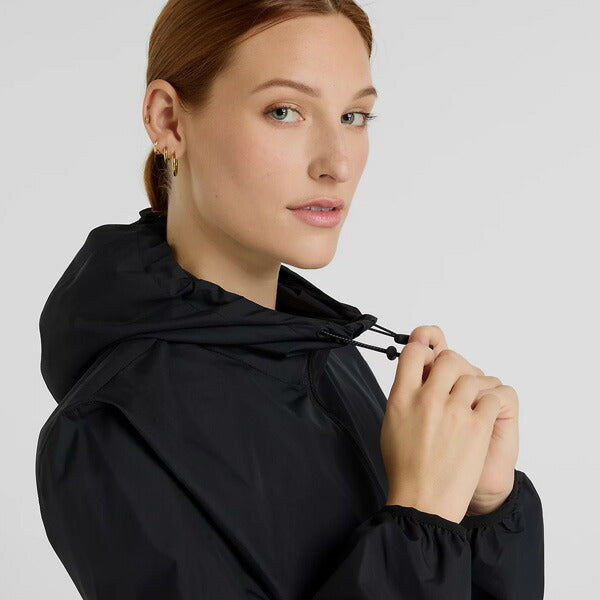 【ショップ限定エントリーでさらに+9倍】ニューバランスNewbalanceレディーストレーニングウェアジャージフーディッドジャケットWO51200-BK