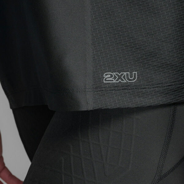 【ネコポス送料無料】2XUツータイムズユーレディースランニングシャツReactSingletライトスピードリアクトシングレットノースリーブWR7376A