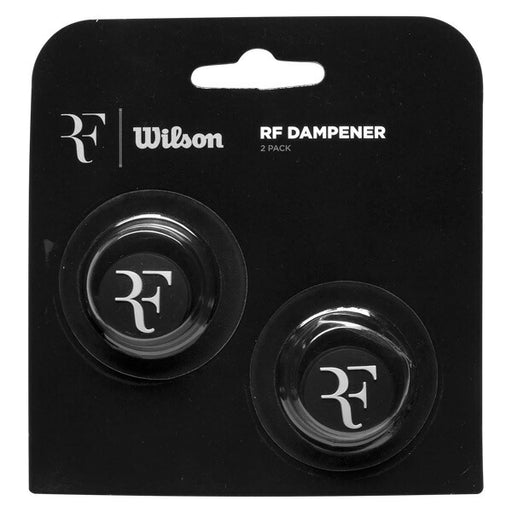 ウィルソンwilsonテニス振動止めダンプラーロジャーフェデラーモデルRFDAMPENER2PACKBLACKWR8445001001ブラック