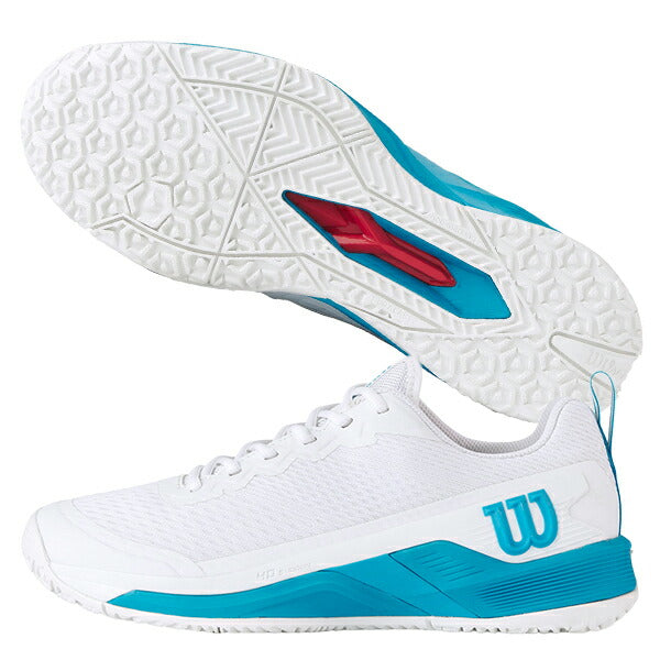 【ショップ限定エントリーでさらに+9倍】ウィルソンWilsonテニスシューズメンズRUSHPRO4.5OMNIラッシュプロオムニWRS337120U