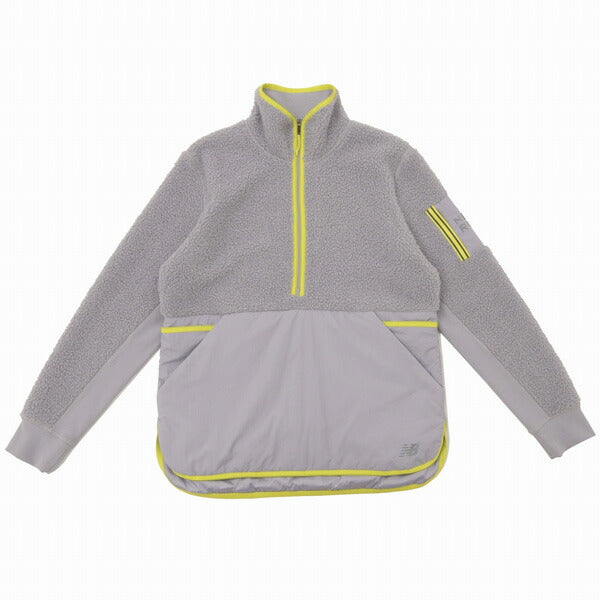 【ショップ限定エントリーでさらに+9倍】ニューバランスフリースジャケットレディース撥水ジャケットハージップフリース防寒冬ランニングスポーツウェアWT13285シェルパアノラック