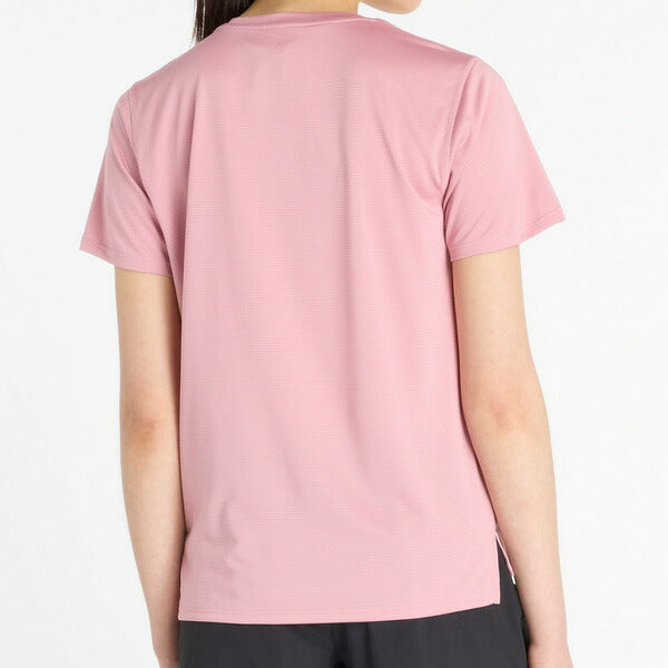 【ショップ限定エントリーでさらに+9倍】【ネコポス送料無料】ニューバランスNewBalanceレディースランニングシャツショートスリーブ25FWTシャツ半袖WT41222-PTF