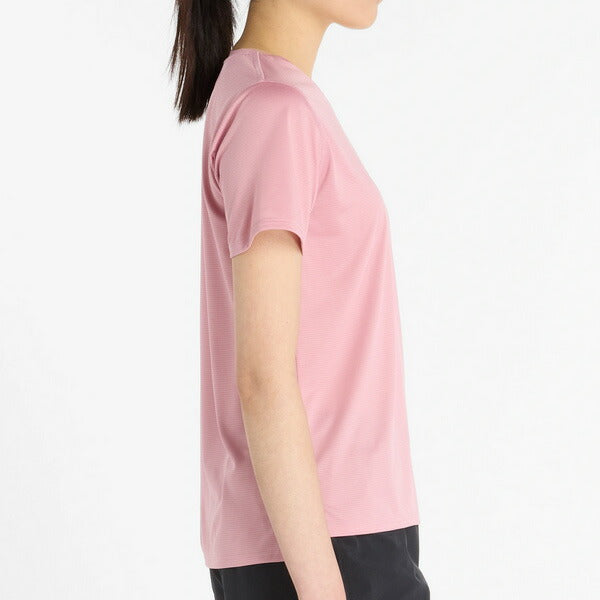 【ショップ限定エントリーでさらに+9倍】【ネコポス送料無料】ニューバランスNewBalanceレディースランニングシャツショートスリーブ25FWTシャツ半袖WT41222-PTF