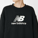 ニューバランスNEWBALANCEスポーツレディーススウェット長袖SportEssentialsStackedLogoフレンチテリークルー裏毛25FWWT41503