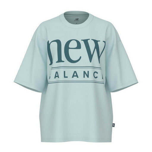 【ネコポス送料無料】ニューバランスNewBalanceレディースTシャツリイマジンドオーバーサイズTシャツ26SSWT61U5F6-AAW