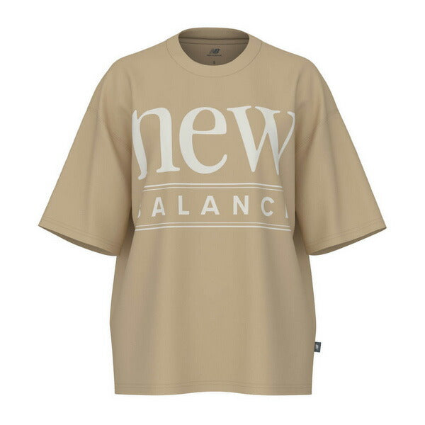 【ネコポス送料無料】ニューバランスNewBalanceレディースTシャツリイマジンドオーバーサイズTシャツ26SS半袖WT61U5F6-ABC