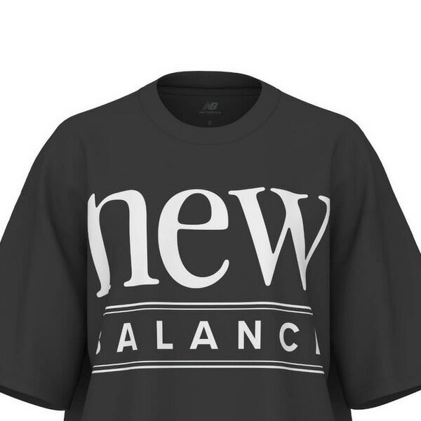 【ネコポス送料無料】ニューバランスNewBalanceレディースTシャツリイマジンドオーバーサイズTシャツ26SS半袖WT61U5F6-ABR