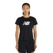 【ネコポス対応可】ニューバランスNewBalanceロゴTシャツレディース半袖シャツWT61V85C-BK