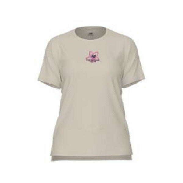 【ネコポス送料無料】ニューバランスNewBalanceレディースランニングシャツFearlesslyIndependentポリTシャツ26SS半袖WT61X405-LIN