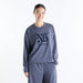 ニューバランスNEWBALANCEグラフィックロングスリーブTシャツレディース大人長袖吸汗速乾オーバーサイズWT62C1H8-MGT