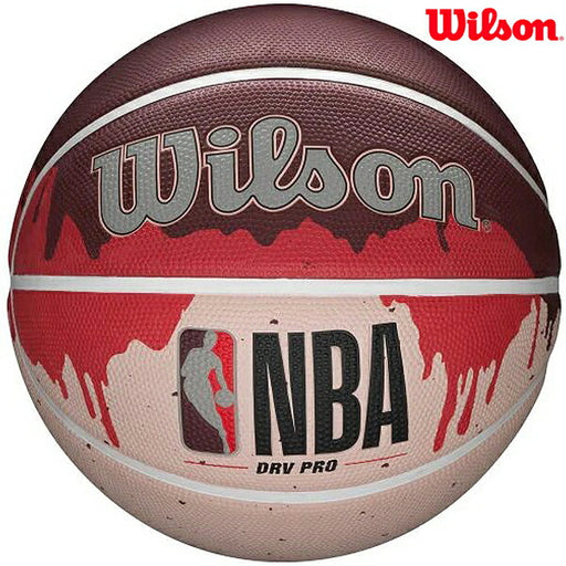 Wilsonウイルソンメンズバスケットボール7号球NBAドライブプロ屋外室外WTB9103XB-RED