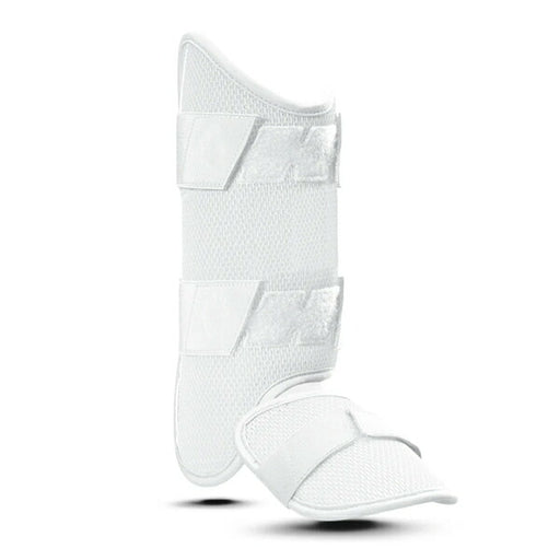 エボシールドカスタムフィットレッグガードホワイト高校野球対応モデル右打者用左打者用WTV12JP-WH