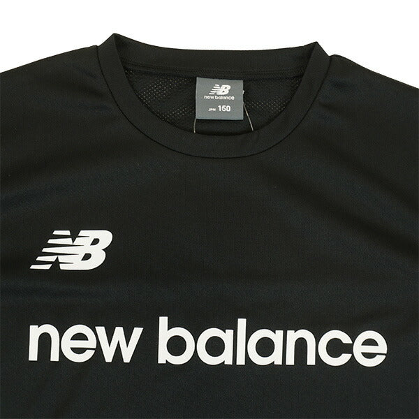 【ネコポス対応可】ニューバランスNewBalanceジュニアプラクティスショートスリーブシャツYT61O3X1サッカーフットサルプラクティスシャツTシャツ半袖子供用